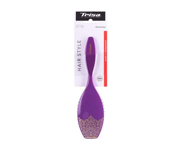 Buy Trisa Decorated Handle Hair Brush 1 PC Online - Kulud Pharmacy