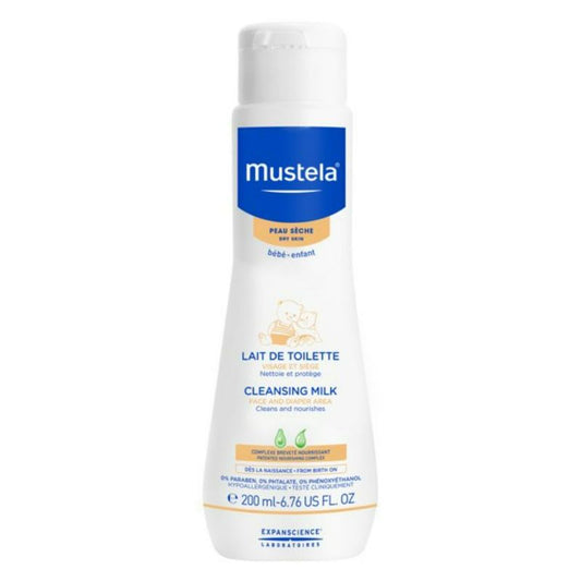 Buy MUSTELA CLEANSING MILK FOR DRY SKIN 200ML 10 Tab Online - Kulud Pharmacy