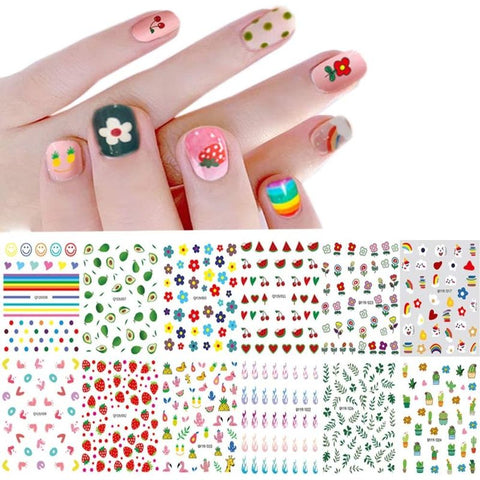 Buy Nail Sticker 1475/Girl Nail Stickers 1 PC Online - Kulud Pharmacy