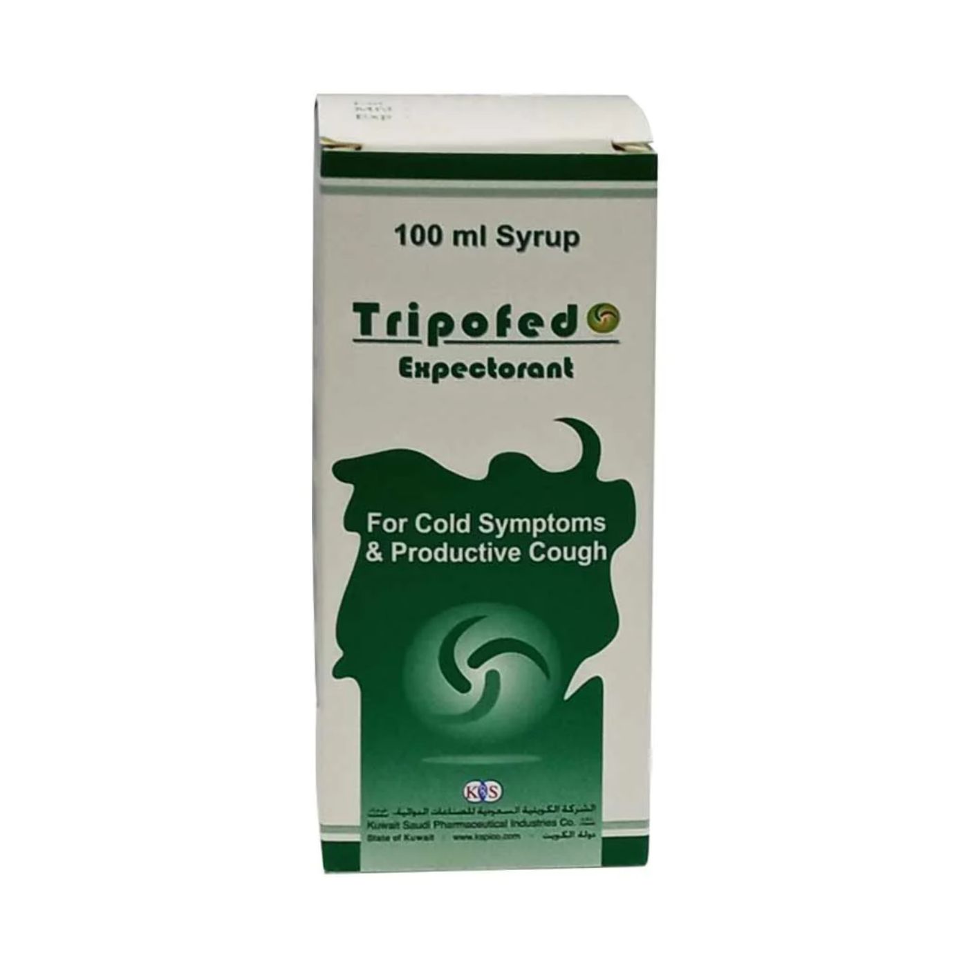 Buy Tripofed Expectorant Syrup 100 ML Online - Kulud Pharmacy