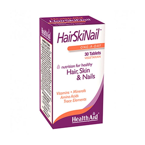 Health Aid Hair, Skin & Nail 30 Tab