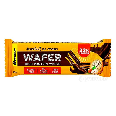 Bombbar Wafer Bar Nut Ice Cream in Chocolate 45g 1pc