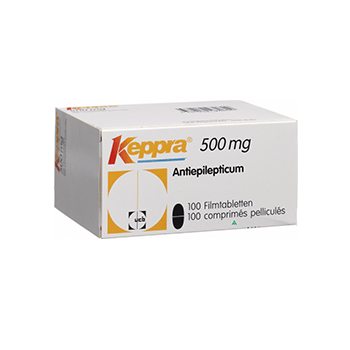 Keppra 500mg Film Coated Tablets 100's