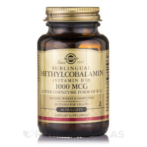 Buy Solgar Methylcobal Sublingual Tablet 1000 Mcg 60 PC Online - Kulud Pharmacy