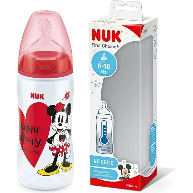 Buy Nuk First Choice Pp Mickey Baby Bottle 300 ML Online - Kulud Pharmacy