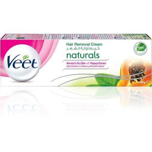 Buy Veet Naturals Normal And Dry Hair Removal Cream 100 GM Online - Kulud Pharmacy