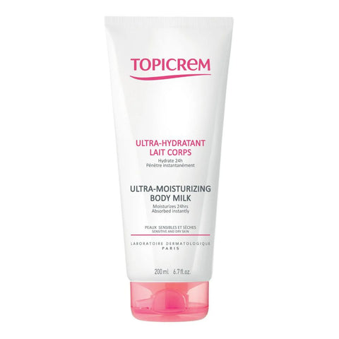 Buy Topicrem Ultra Moisturizing Body Milk 200 ML Online - Kulud Pharmacy