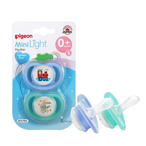 Buy Pigeon Minilight Pacifier Single (S) Boy 2KT Online - Kulud Pharmacy