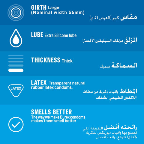 Durex Extra Safe Condom - 3s