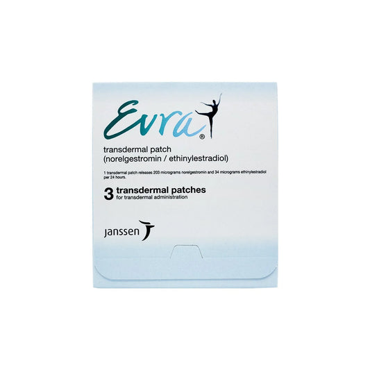 Evra Transdermal Patches 3's.