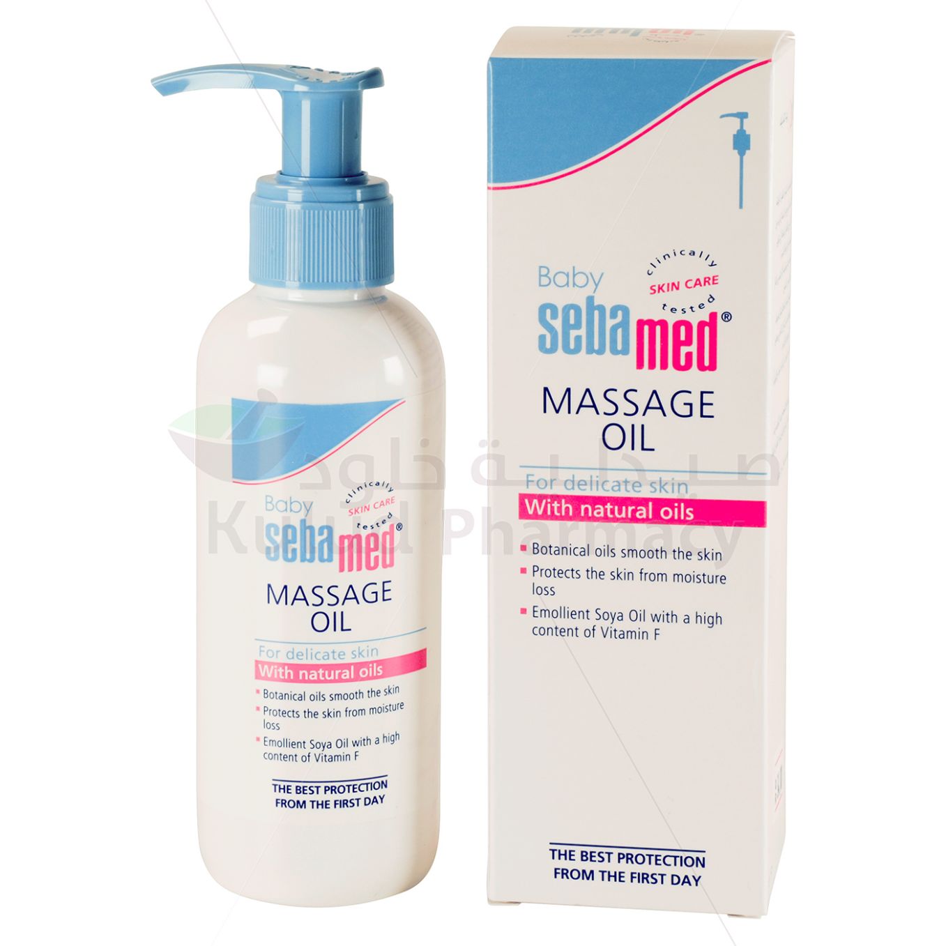 Buy Sebamed Baby Soothing Massage Oil 150 ML Online - Kulud Pharmacy