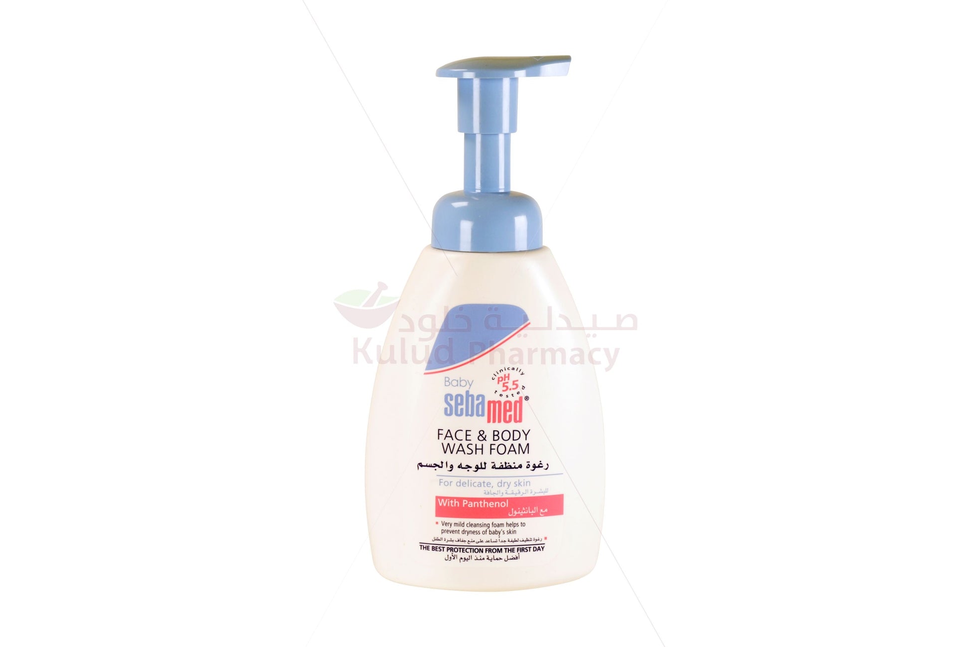 Buy Sebamed Baby Face And Body Wash Foam 400 ML Online - Kulud Pharmacy
