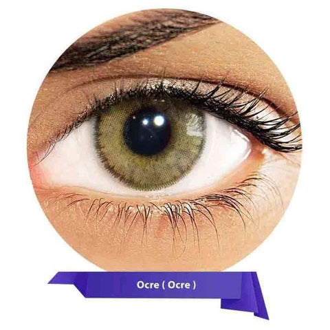 Buy Solotica Kit Natural Colors Ochre/Ocre Contact Lenses 1 Pair Online - Kulud Pharmacy