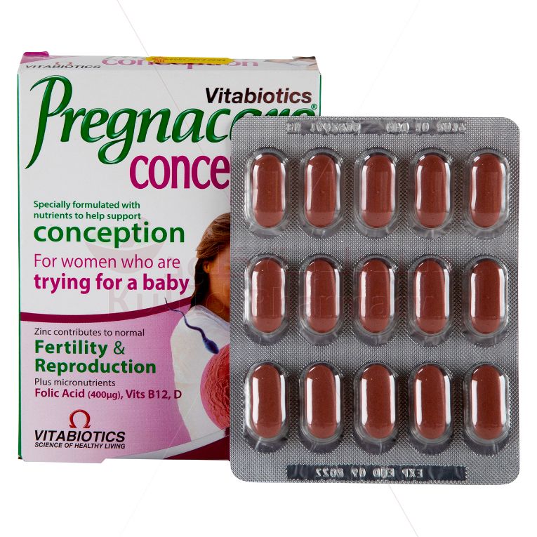 Buy Pregnacare Conception Tablet 30 PC Online - Kulud Pharmacy