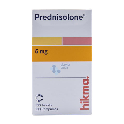 Prednisolone Tablet 5 Mg 100 PC