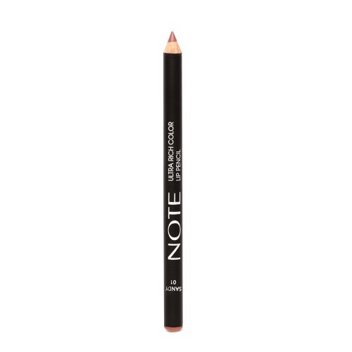 Buy Note Ultra Rich Color 01 Lip Pencil 1.1 GM Online - Kulud Pharmacy