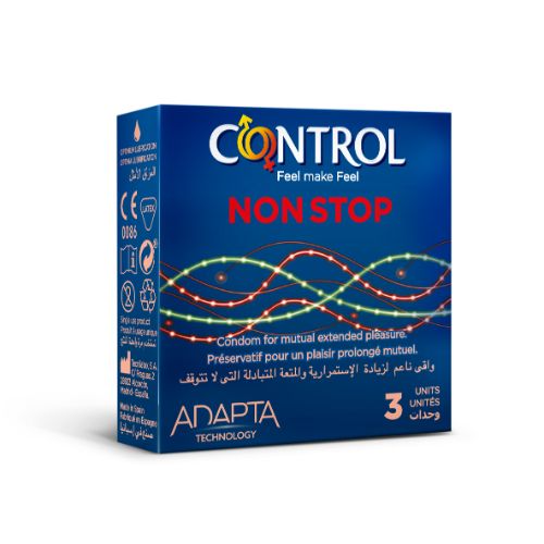 Buy Control Non Stop Condom 3 PC Online - Kulud Pharmacy