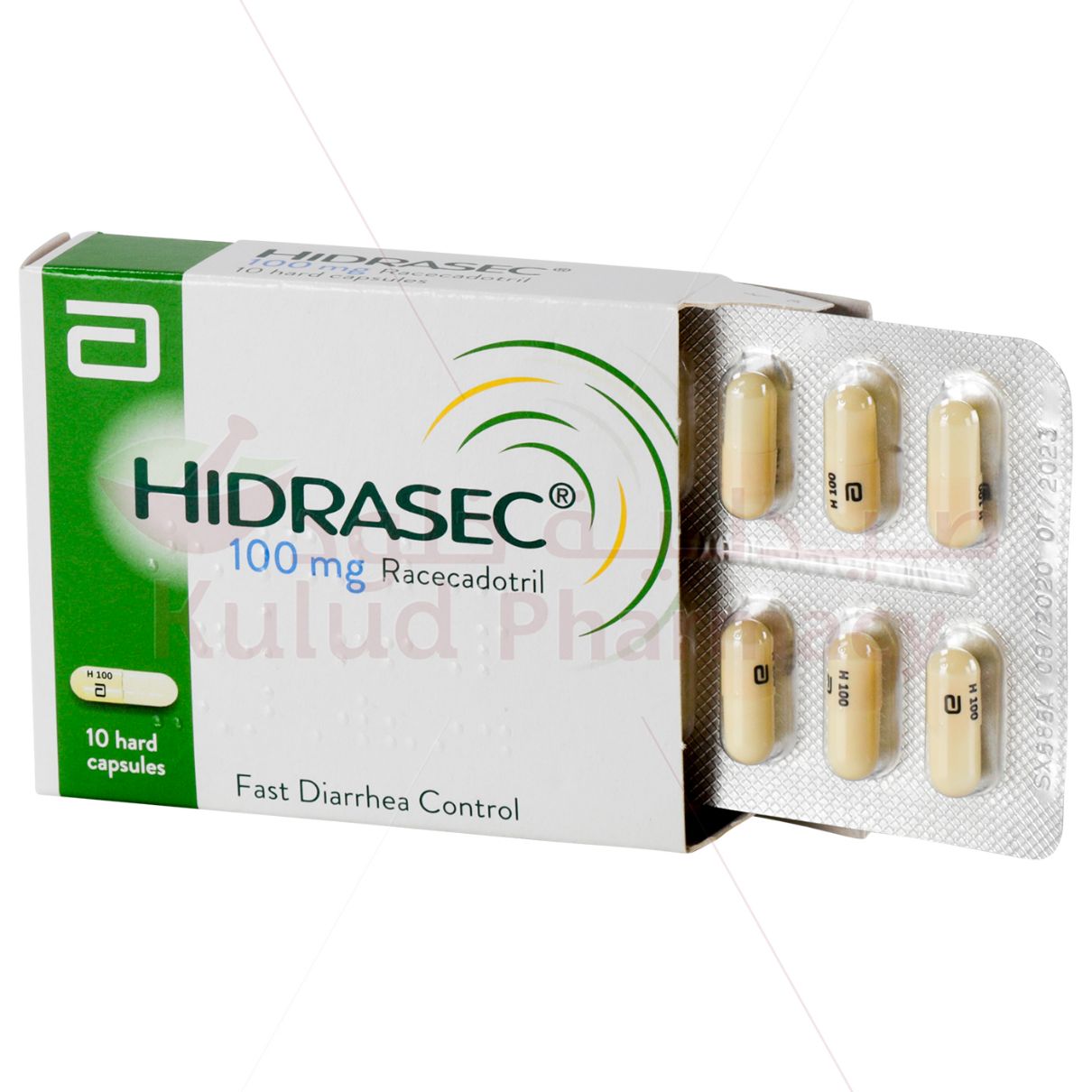 Buy Hidrasec Soft Gelattin Capsule 100 Mg 10 PC Online - Kulud Pharmacy