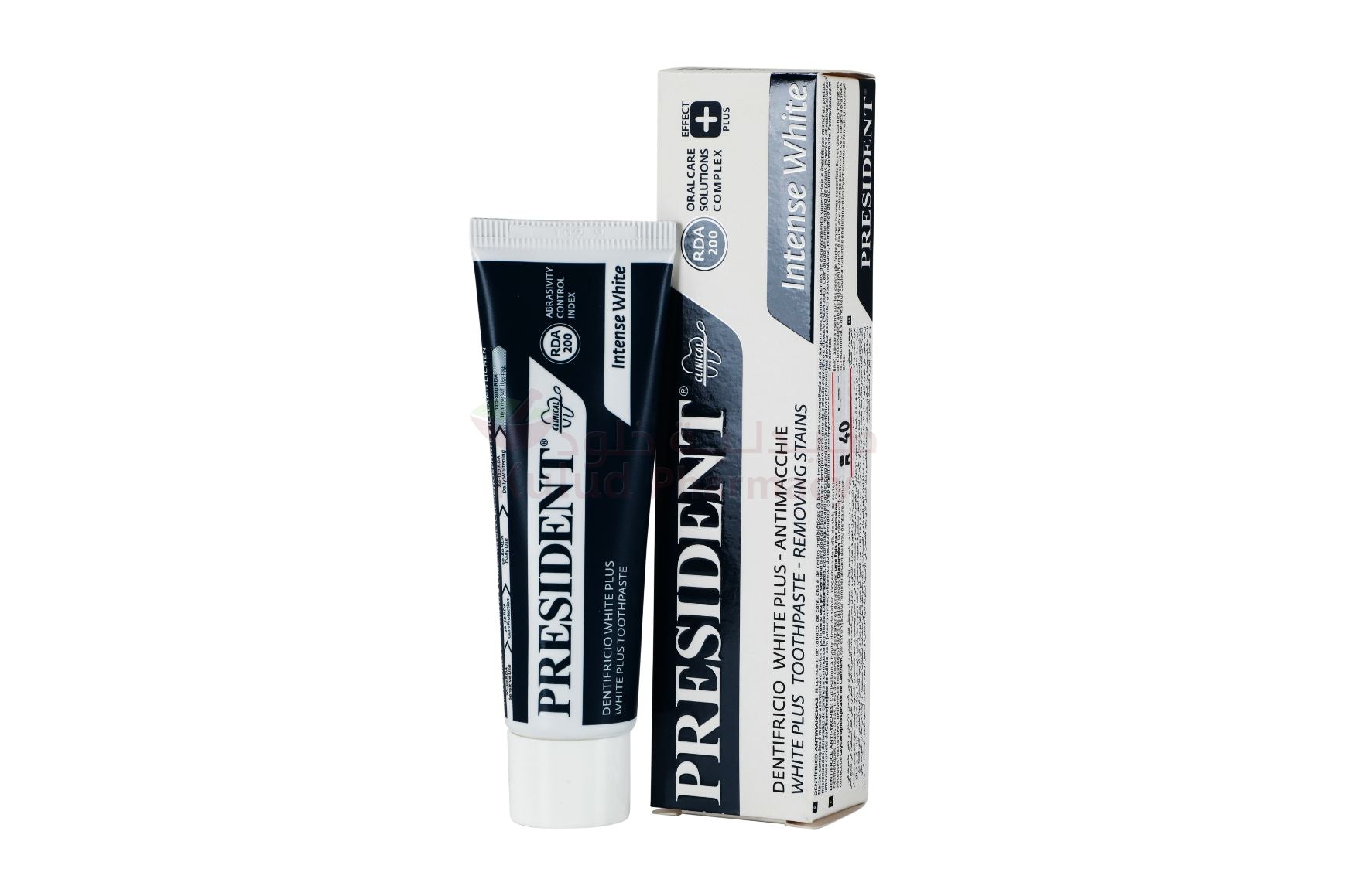 Buy President Whitening Plusfor Removing Stains Toothpaste 30 ML Online - Kulud Pharmacy