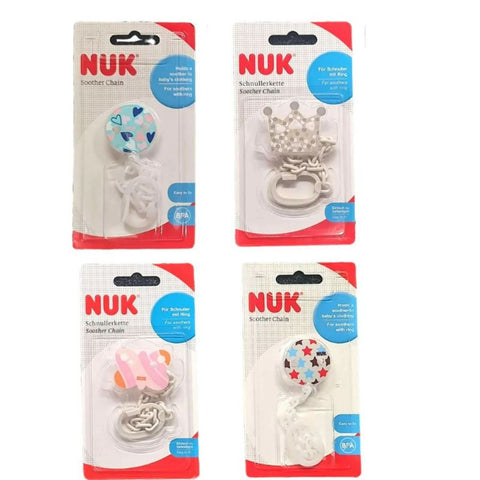 Buy Nuk Soother Chain Assorted Soother Chain 1 PC Online - Kulud Pharmacy