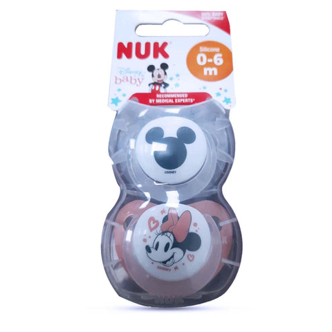 Nuk Mickey Pacifier 0-6 2 PC