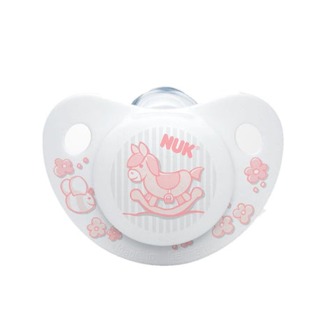 Buy Nuk Silicone 0 6 Month Soother 1 PC Online - Kulud Pharmacy