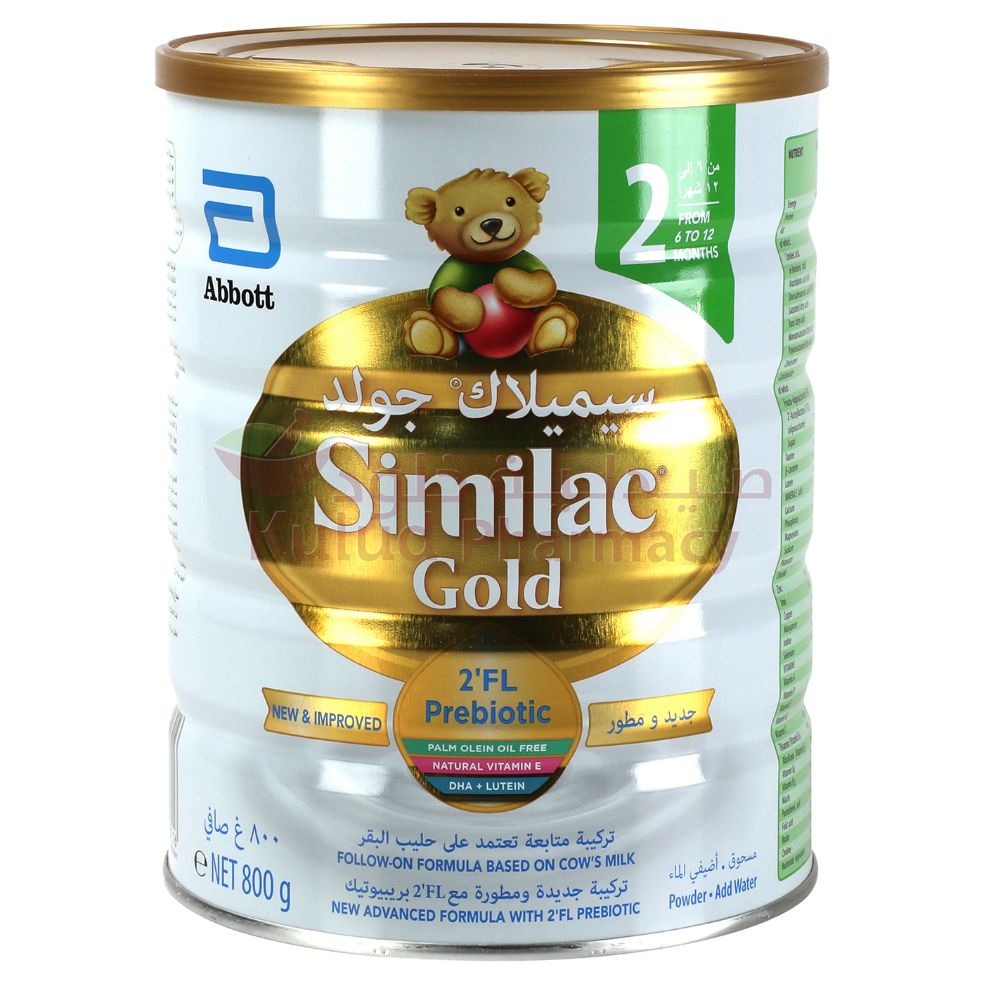 Buy Similac Gold 2 Milk Formula 800 GM Online - Kulud Pharmacy