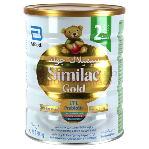 Buy Similac Gold 2 Milk Formula 800 GM Online - Kulud Pharmacy
