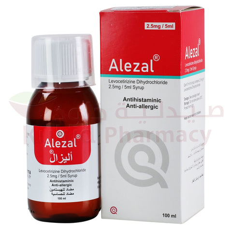 Buy Alezal Syrup 100 ML Online - Kulud Pharmacy