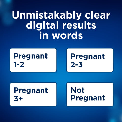 Clearblue Digital Pregnancy Weeks Indicator Test Kit 1 KT