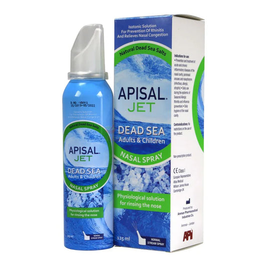 Apisal Jet Dead Sea Adult And Children Nasal Spray 125 ML