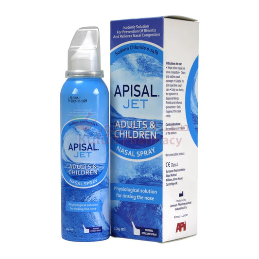 Apisal Jet Adult And Children Nasal Spray 125 ML