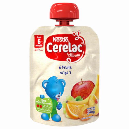 Buy Cerelac 6 Fruits Pouch 90 GM Online - Kulud Pharmacy