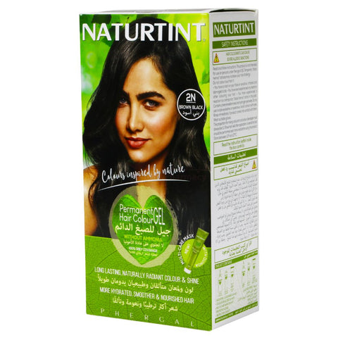 Buy Naturtint Brown Black 2N Hair Color 1 PC Online - Kulud Pharmacy