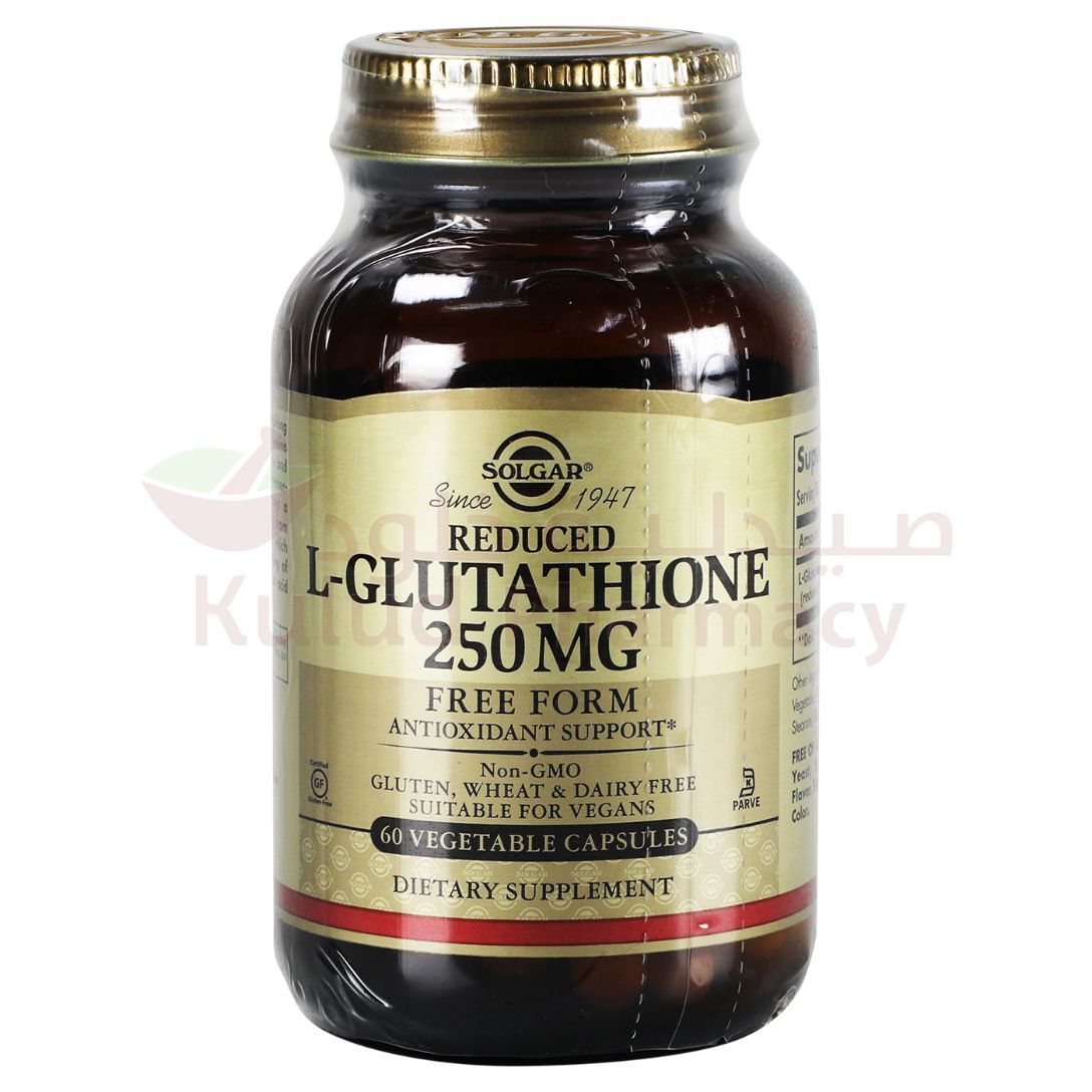Buy Solgar L-Glutathion 250Mg Caps 60' 10 Tab Online - Kulud Pharmacy