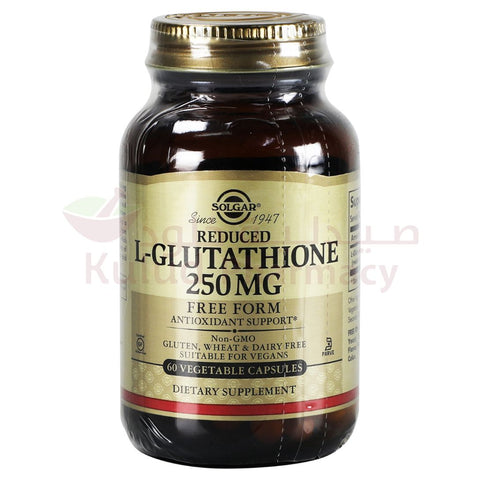 Buy Solgar L-Glutathion 250Mg Caps 60' 10 Tab Online - Kulud Pharmacy