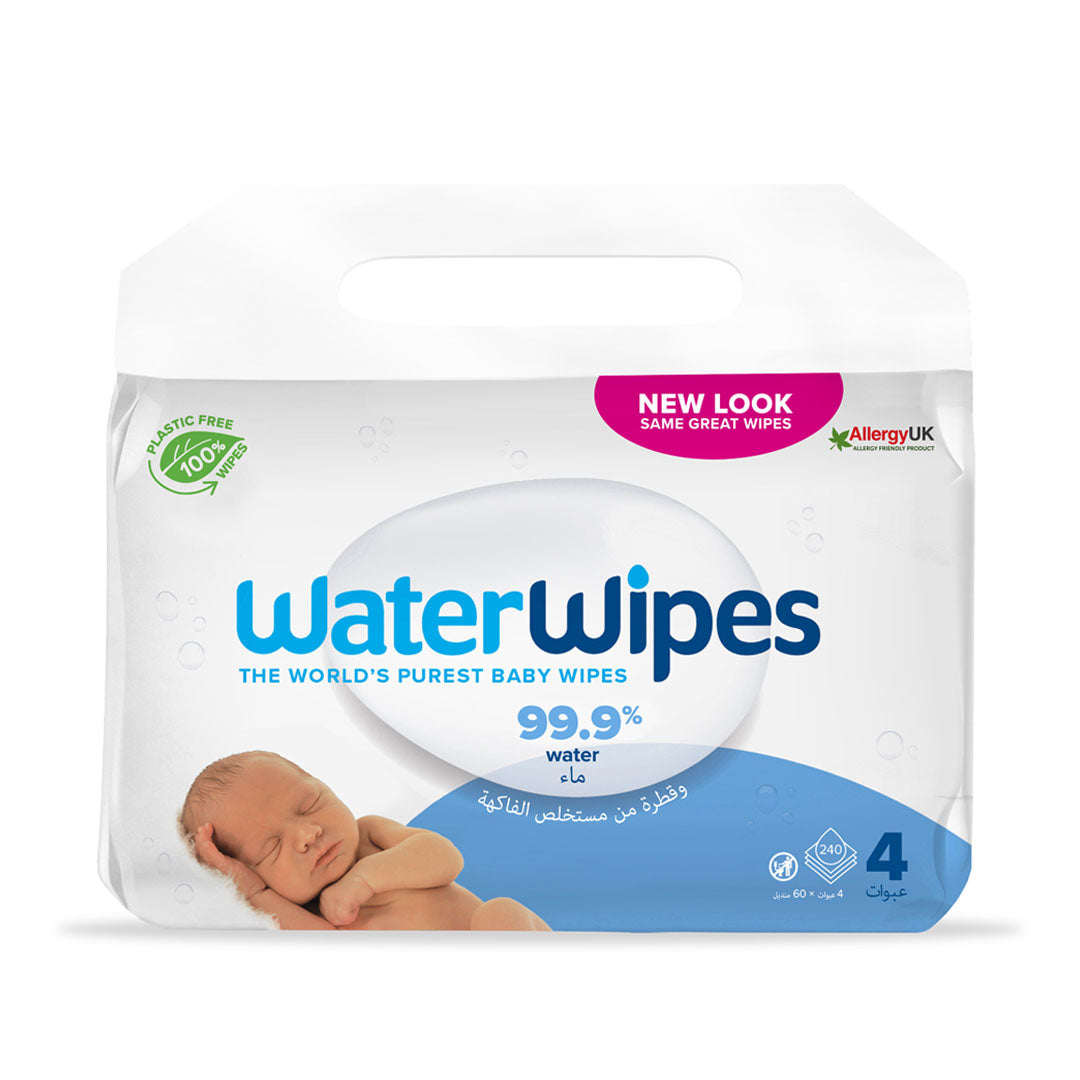 Water Wipes 4 PK