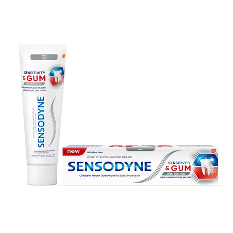 Sensodyne Sensitive And Gum Whitening Toothpaste 75 ML