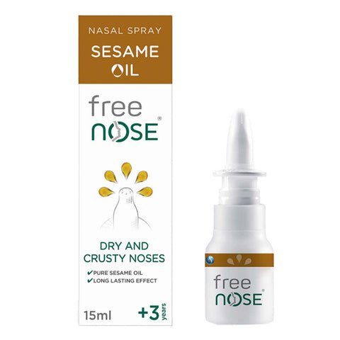 Buy Freenose Dry Nose Relief Sesame Oil Nasal Spray 15ML Online - Kulud Pharmacy
