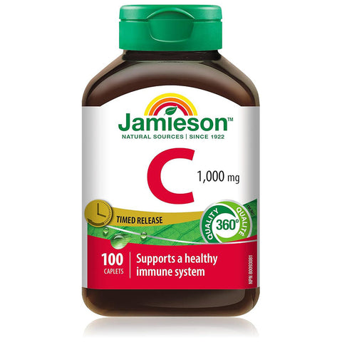 Jamieson Vitamin C 1000MG Capsules 100's