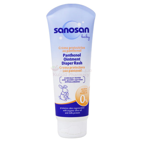 Buy Sanosan Baby Panthenol Diaper Rash Ointment 100 ML Online - Kulud Pharmacy