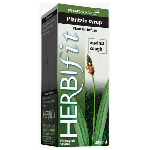 Buy Herbifit Plantain Syrup 36 G 200 ML Online - Kulud Pharmacy
