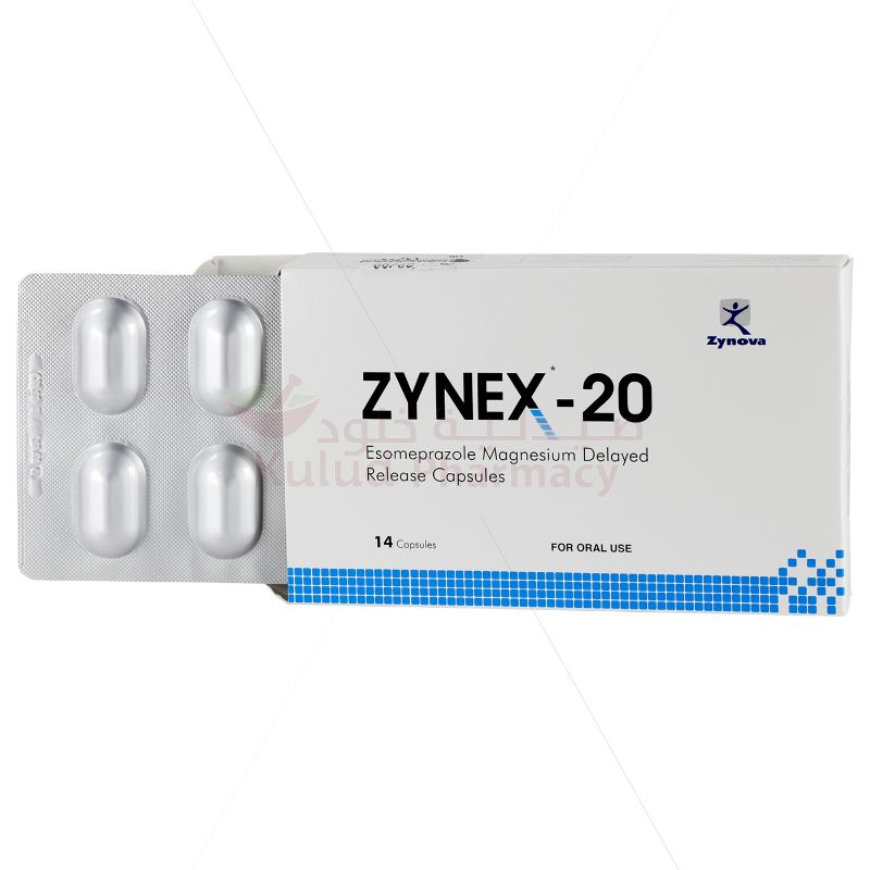 Buy Zynex Tablet 20 Mg 14 PC Online - Kulud Pharmacy