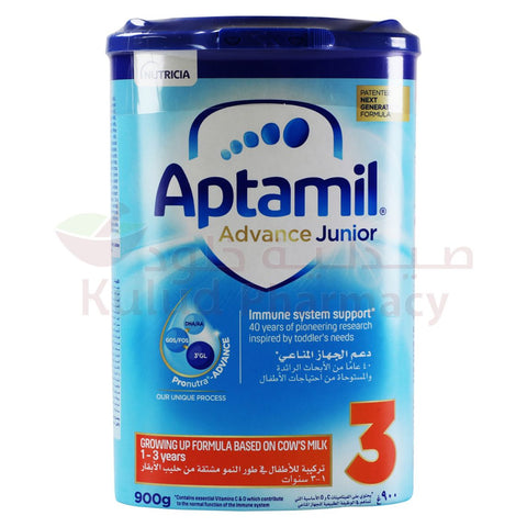 Buy Aptamil Advance Junior Milk Formula 900 GM Online - Kulud Pharmacy