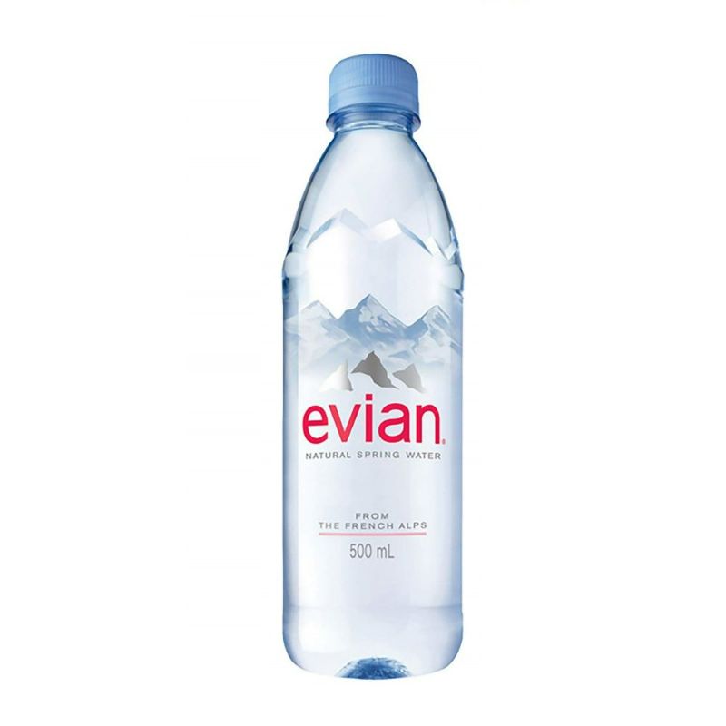 Buy Evian Water Bottle 500 ML Online - Kulud Pharmacy