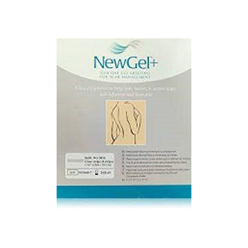 Newgel+ Clear Silicon 1X3 3Pc Ng-30133 Strips 3 PC