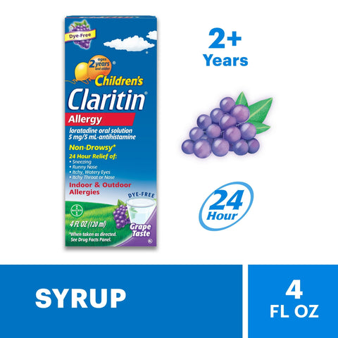 Claritine Syrup 5mg/5ml 120ml