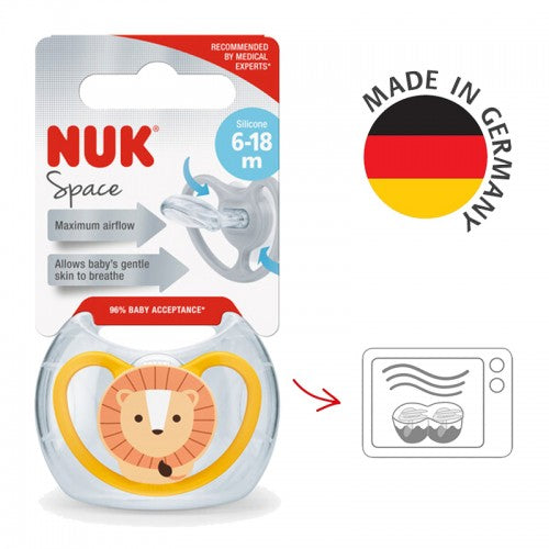 Nuk Pacifier 2.1 Si2 Ine Space 1PC