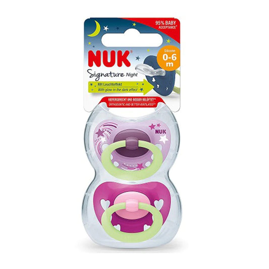 Buy Nuk Paci Si Ine S1 Space Night Girl 2 1BX Online - Kulud Pharmacy