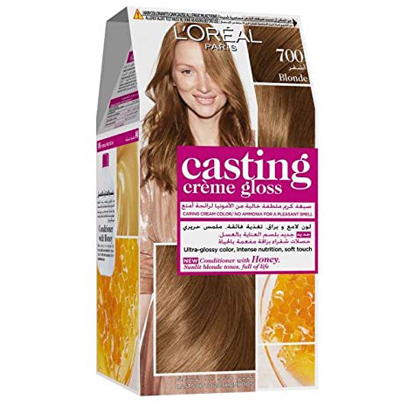 Buy L'Oreal Casting Creme Gloss Gb-Ar 700 Blonde Hair Color 180 ML Online - Kulud Pharmacy